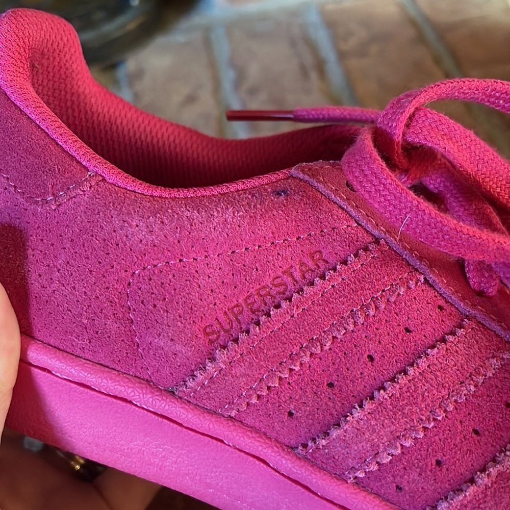 Adidas Superstar Pink Casual Sneakers - Picture 5 of 8